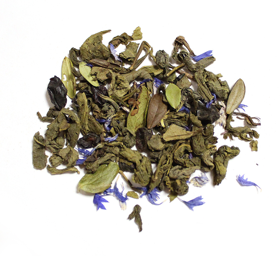Зеленый чай с барбарисом